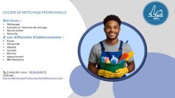 Service de nettoyage professionnel à votre disposition